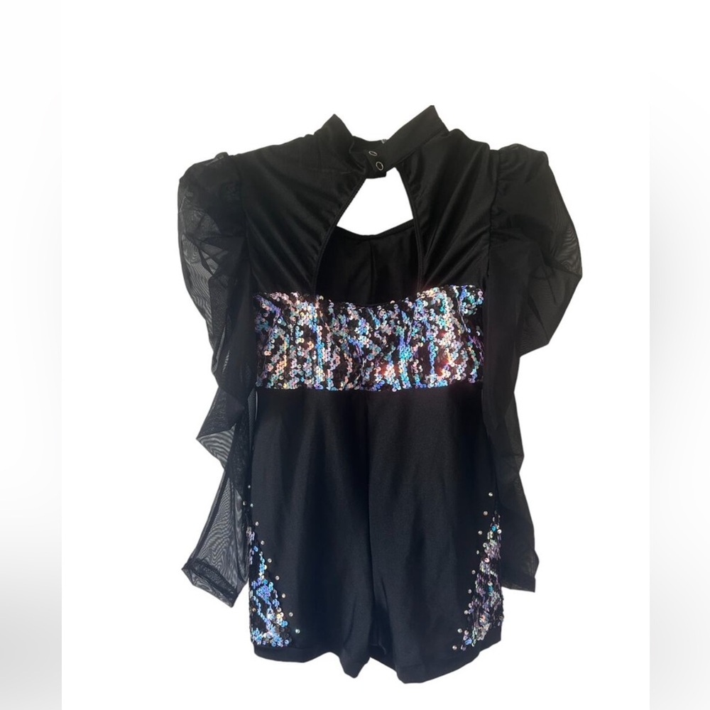 Revolution sequin dance costume